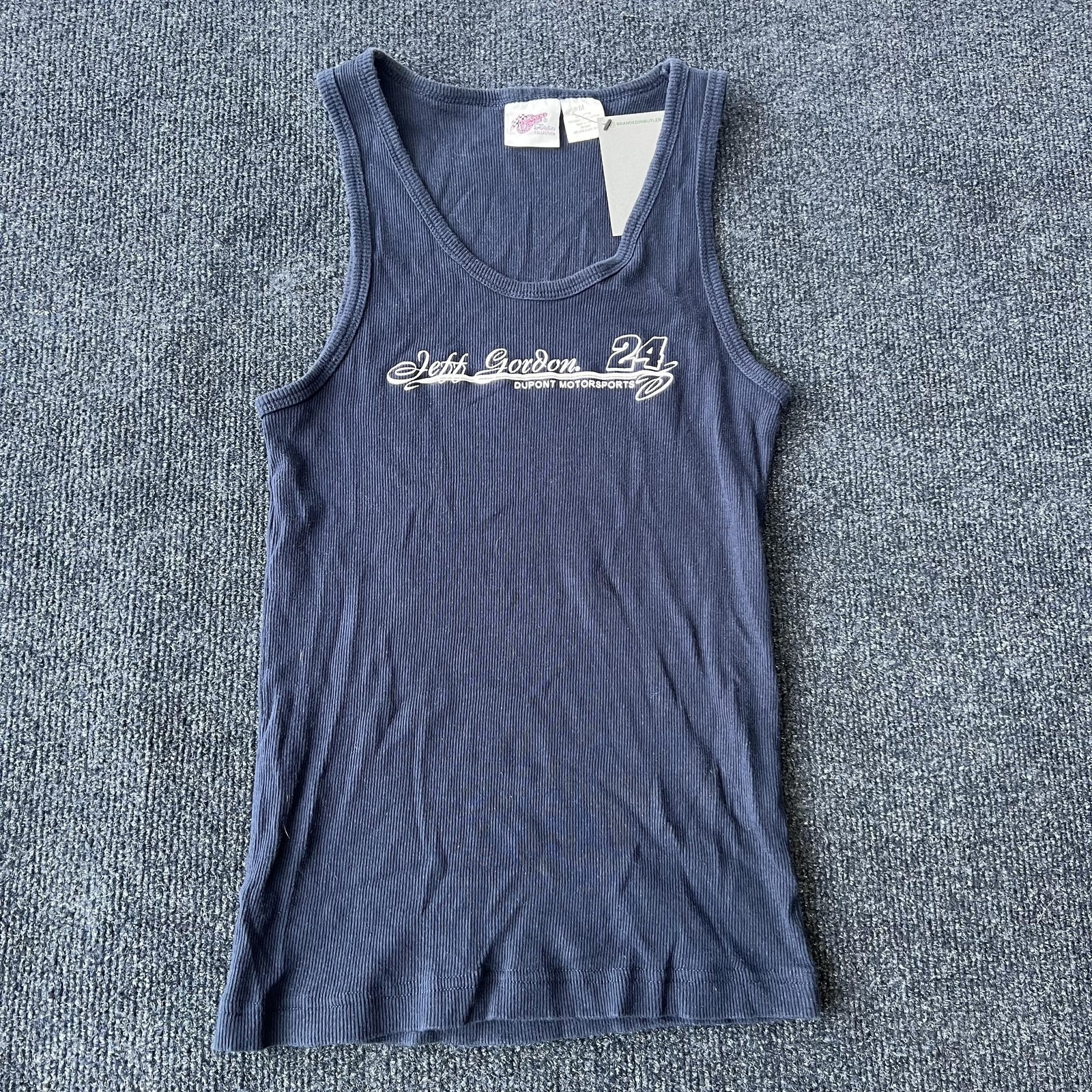 Jeff Gordon Shirt Womens Medium Dupont Motorsports Nascar Racing 24 Tank Top